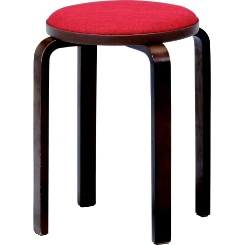 KDファブリック曲木スツール OR/BR