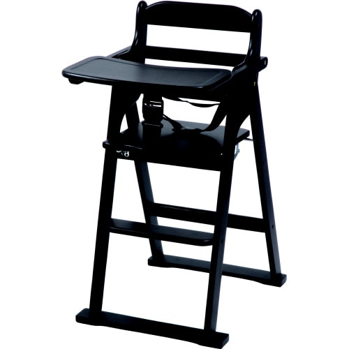 木製折り畳みベビーチェア BR (17333)