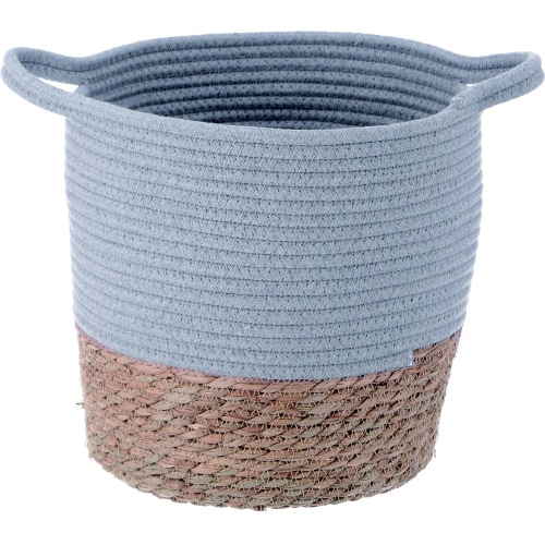 鉢カバー コットン/ガマ 10号 GY 1個箱