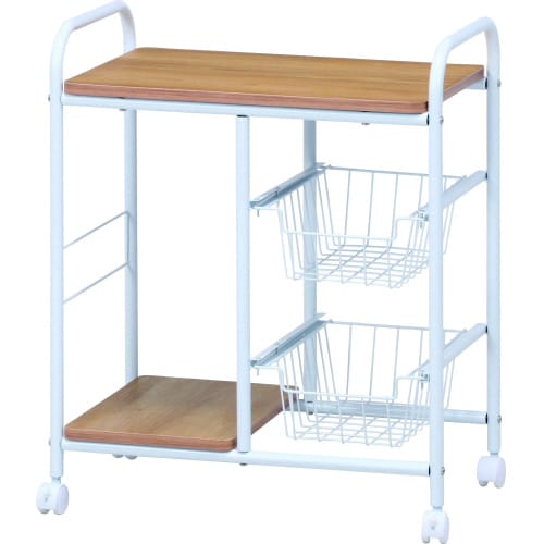 キッチンワゴン FBC−02−1 WH/NA