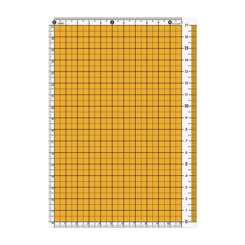 カラー方眼下敷B6判 イエロー ×5