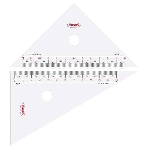 オリオンズ15cm三角定規