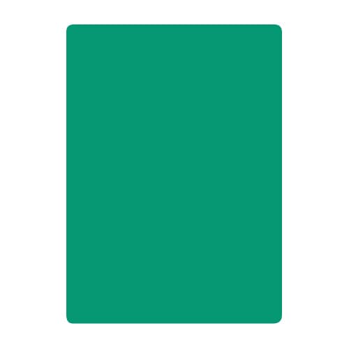 色透明下敷 B5 グリーン ×10