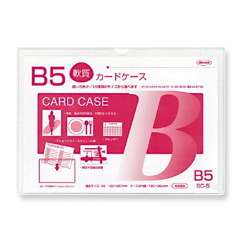 クリーンソフトケース B5 ×20