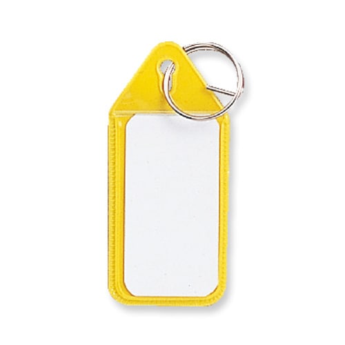 ソフトマーキー名札 小 イエロー ×10