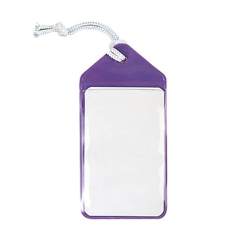 ネームタッグ 5枚入 バイオレット×4