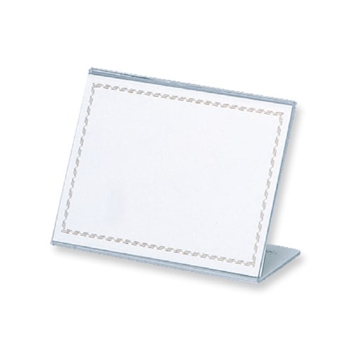 アクリルL型カード立 ×10