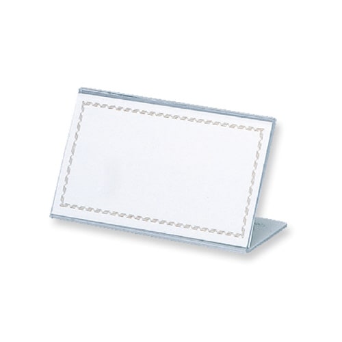 アクリルL型カード立 ×10