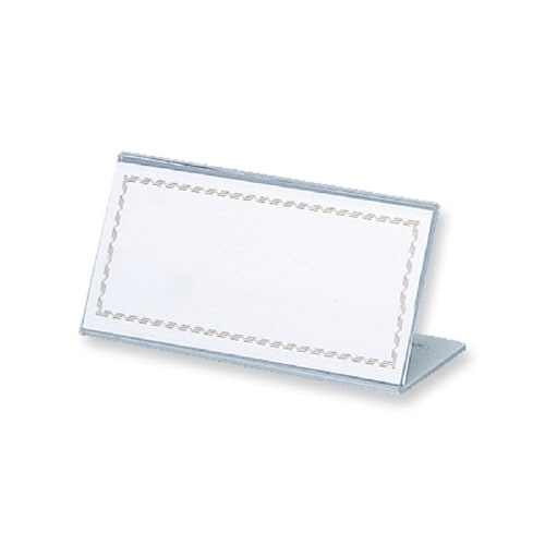 アクリルL型カード立 ×10