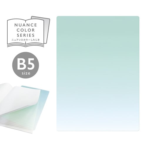 ニュアンスカラー下敷 B5 ユーカリ×10