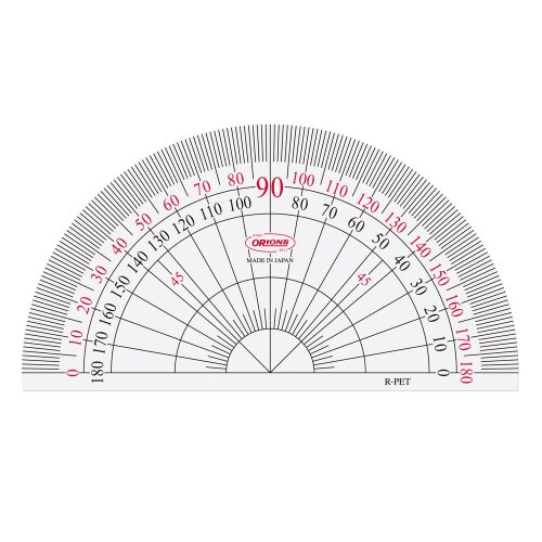 オリオンズ12cm分度器