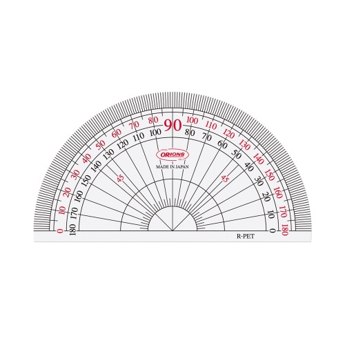 オリオンズ9cm分度器