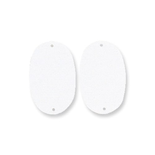 アクリル小判型名札 小 ×100