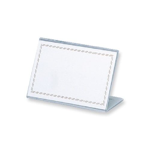 アクリルL型カード立 ×10