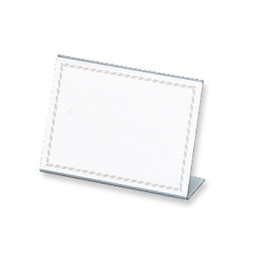 塩ビL型カード立 ×10