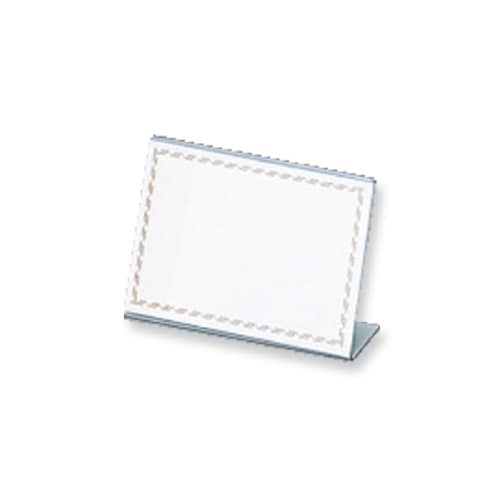 塩ビL型カード立 ×10