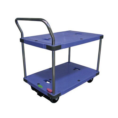 樹脂運搬台車300kg 2段タイプ B2ブレーキ付