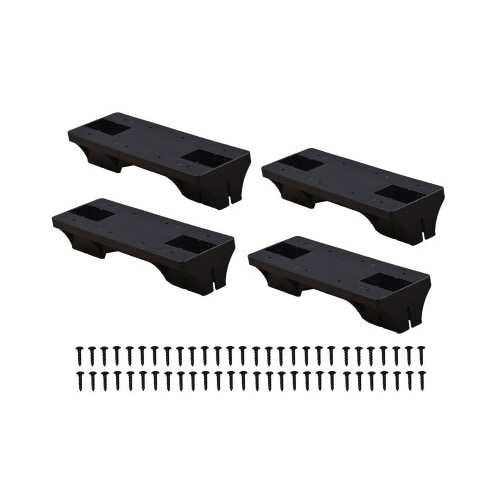 ファブラック シェルフブリッジ 4個入 BK