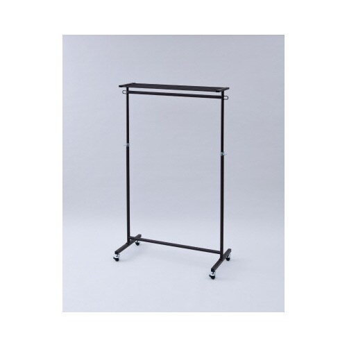 上棚付移動もできるハンガーシングル DBR