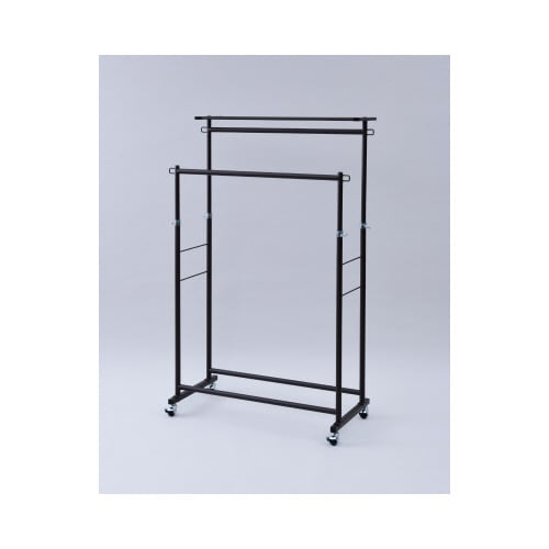 上棚付移動もできるハンガーダブル DBR