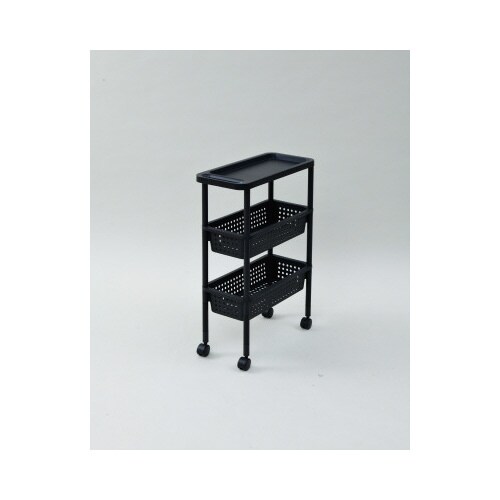 ハンガーラック下ワゴン スリム