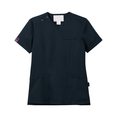 レディススクラブ ダークネイビー S