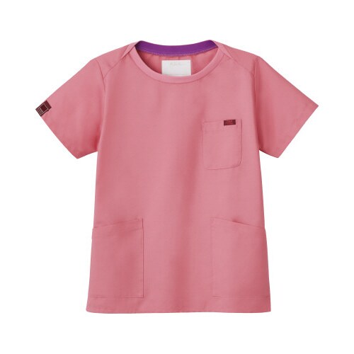 ユニセックススクラブ ピンク L