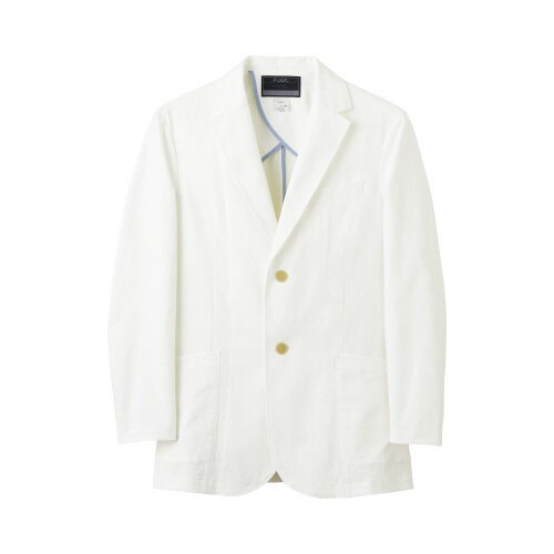 メンズシングルジャケット オフホワイト L