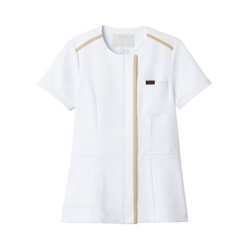 UNISEXジップスクラブ ホワイト SS