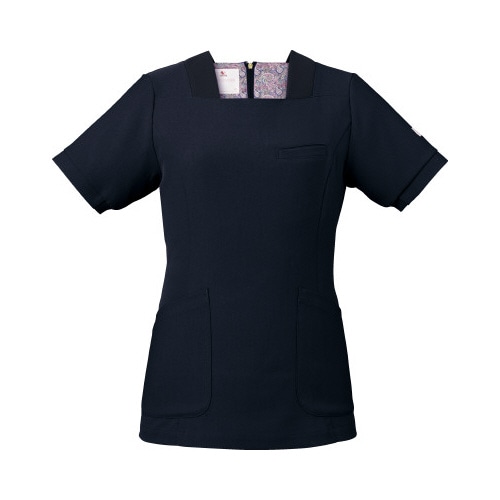 スクラブ HI711 ダークネイビー M