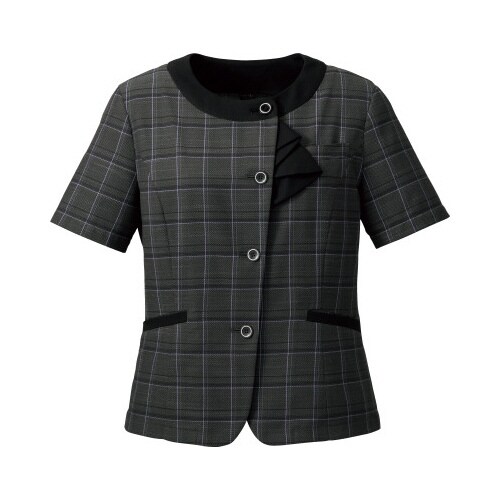 オーバーブラウス チャコールグレー 23