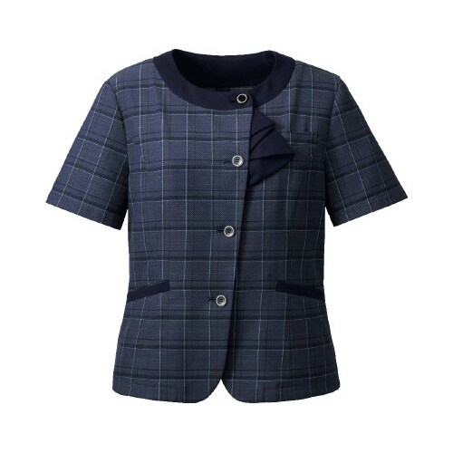 オーバーブラウス ネイビー 7