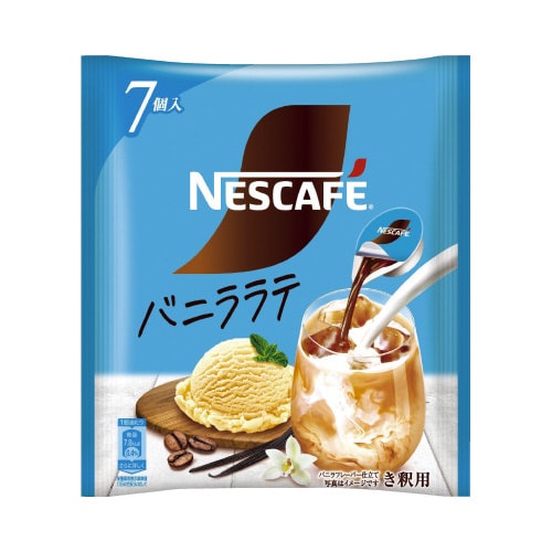 ネスレポーション バニララテ 7個入×3