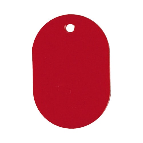 番号札 小 無地 10個入 赤×10