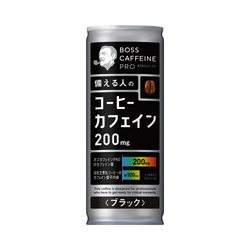 ボス カフェインプロ ブラック 245g 30本