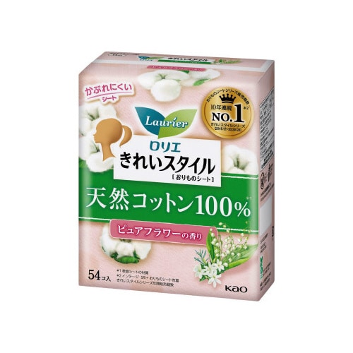 ロリエ きれいスタイル ピュアフラワー 54個×8