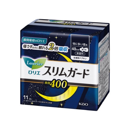 ロリエ スリムガード 特に多い夜用400×8