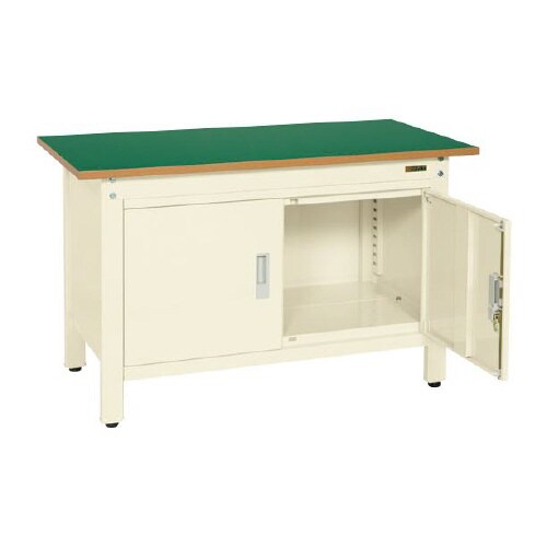 軽量一人用作業台扉付