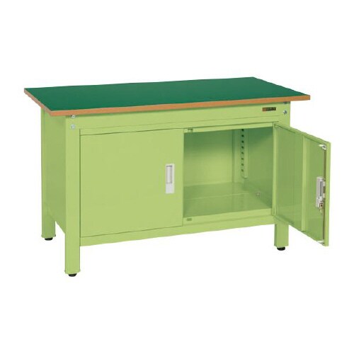 軽量一人用作業台扉付