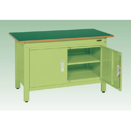 軽量一人用作業台扉付