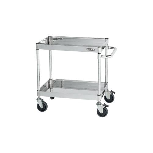 ステンレスCSパールワゴン(ダブルストッパー車輪)