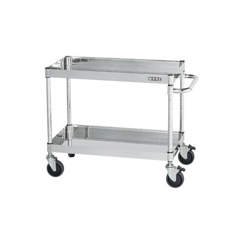 ステンレスCSパールワゴン(ダブルストッパー車輪)