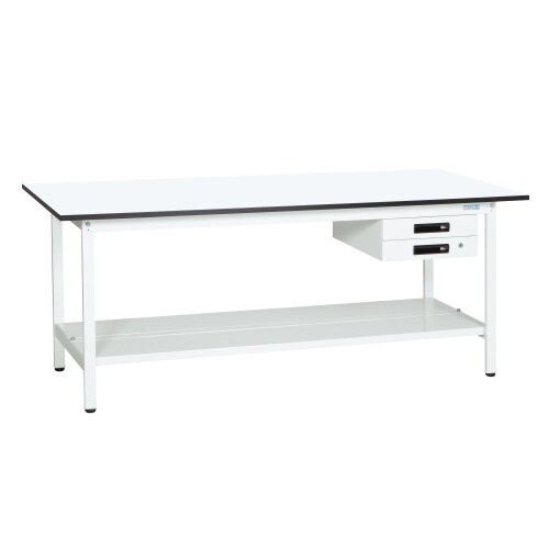 軽量作業台KAタイプ(キャビネット付・中板付)