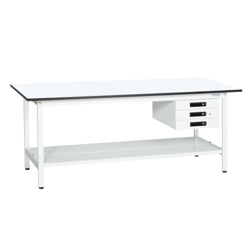 軽量作業台KAタイプ(キャビネット付・中板付)