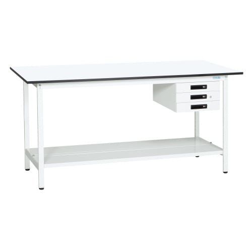 軽量立作業台KADタイプ(キャビネット付・中板付)