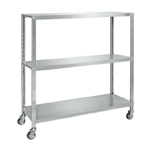 ステンレスサカエキャスターラック