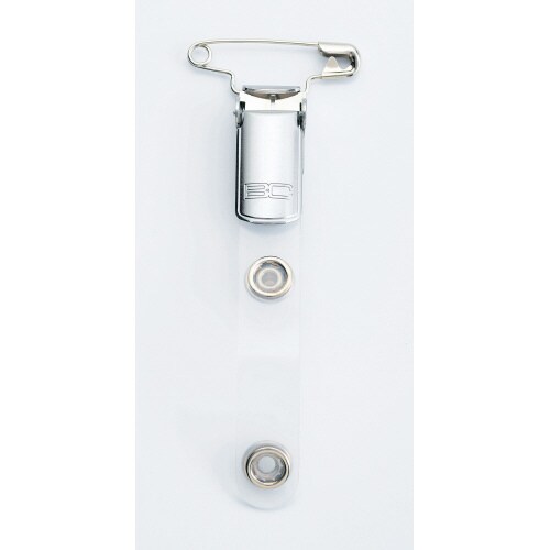 名札用パーツ 金属バンドクリップ×10