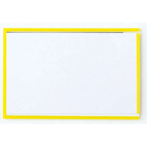 マグネットケース 92×61mm 黄×10