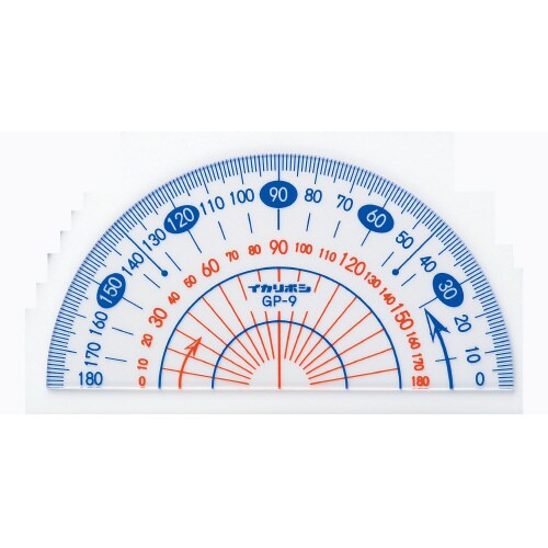 9cmがくどう分度器×30