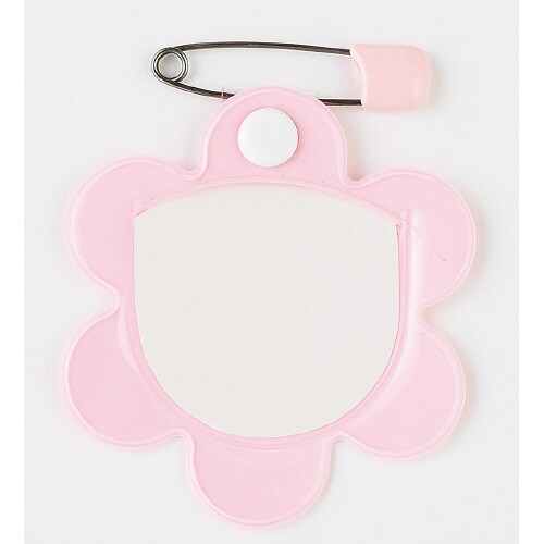 梅型名札 10P 中紙入 ピンク